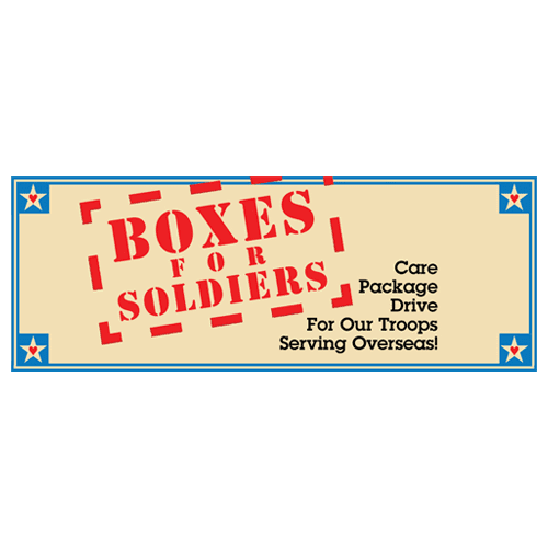 Community Logo - Boxs for Soldiers