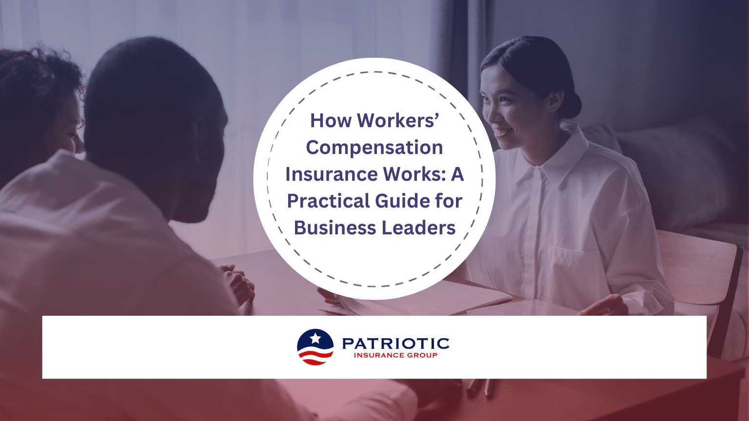 Patriotic Blog Banner Worker Compensation