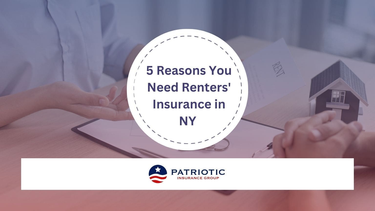 New York renter reviewing renters' insurance policy in their apartment