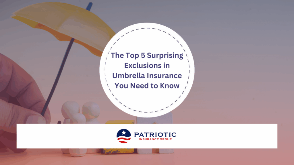 cover image for what does umbrella insurance not cover
